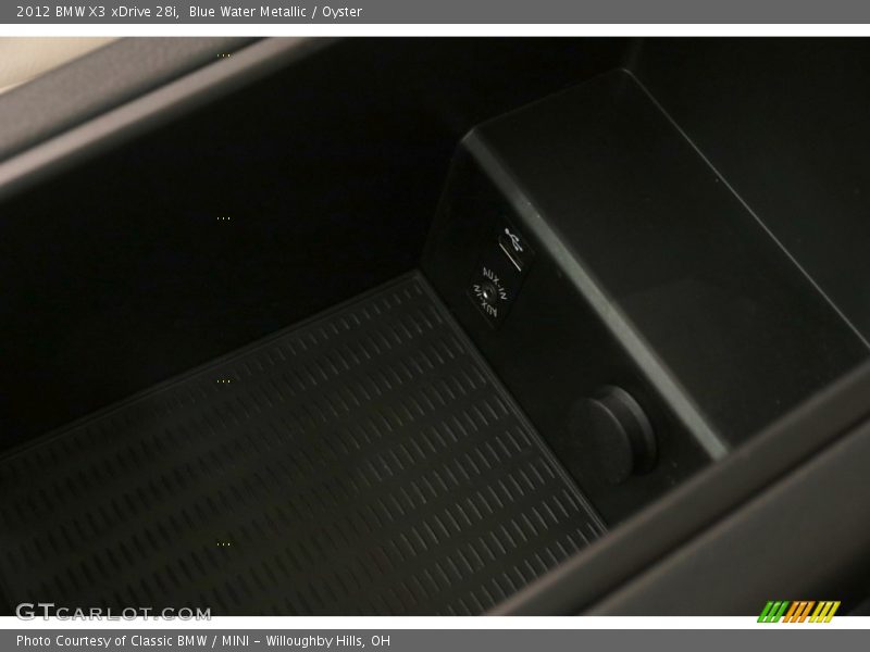 Blue Water Metallic / Oyster 2012 BMW X3 xDrive 28i