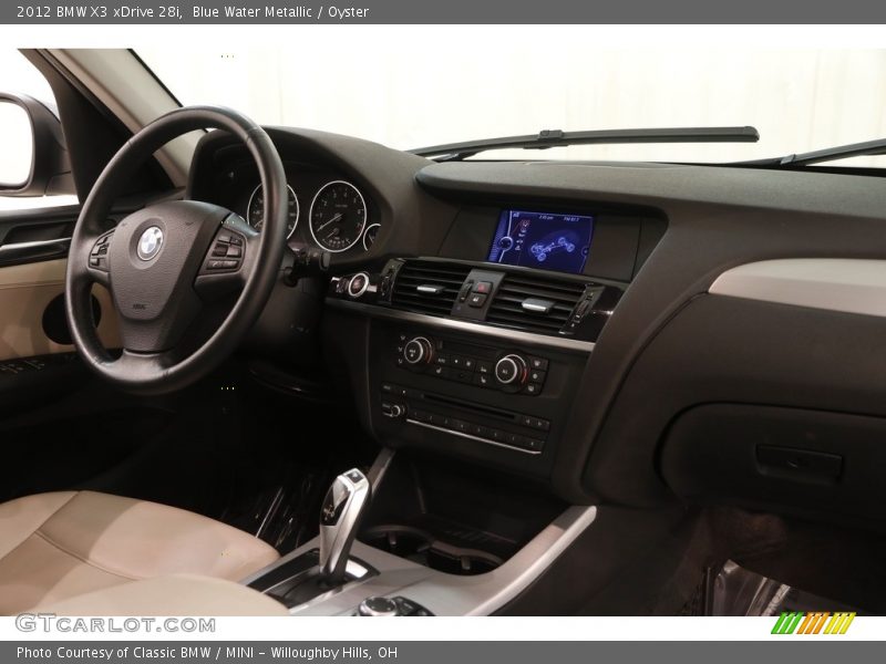 Blue Water Metallic / Oyster 2012 BMW X3 xDrive 28i