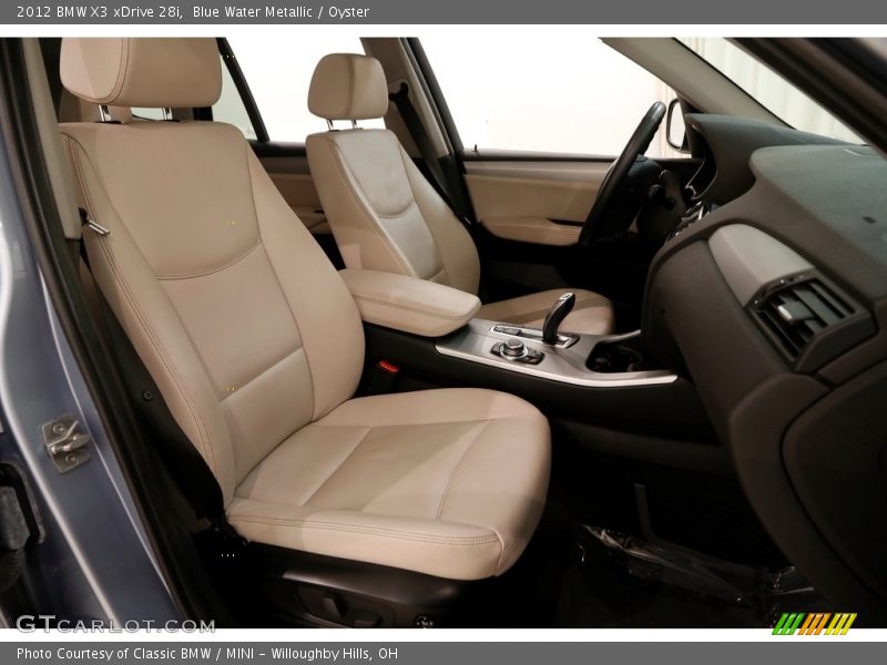 Blue Water Metallic / Oyster 2012 BMW X3 xDrive 28i