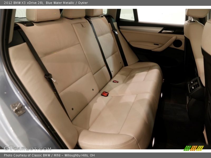 Blue Water Metallic / Oyster 2012 BMW X3 xDrive 28i