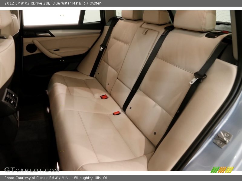 Blue Water Metallic / Oyster 2012 BMW X3 xDrive 28i