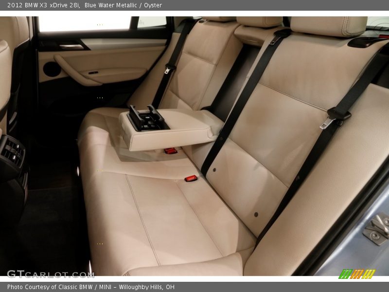 Blue Water Metallic / Oyster 2012 BMW X3 xDrive 28i