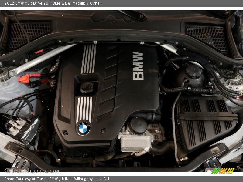 Blue Water Metallic / Oyster 2012 BMW X3 xDrive 28i