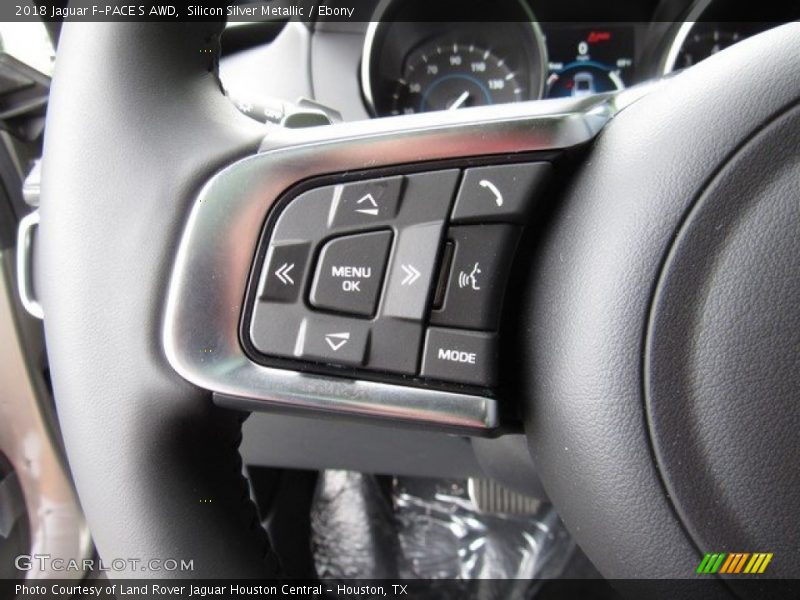 Controls of 2018 F-PACE S AWD