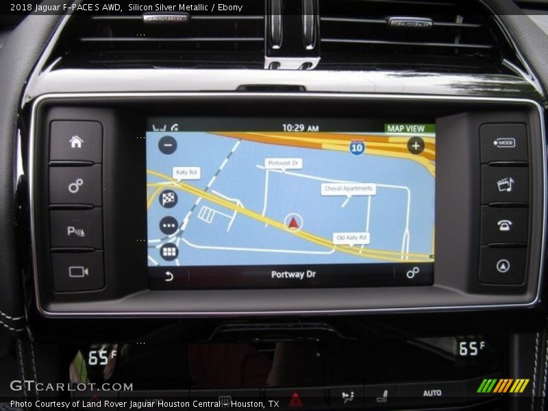 Navigation of 2018 F-PACE S AWD
