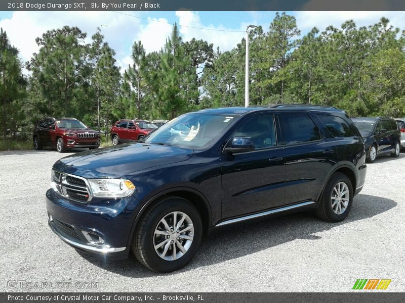 Blu By You Pearl / Black 2018 Dodge Durango SXT