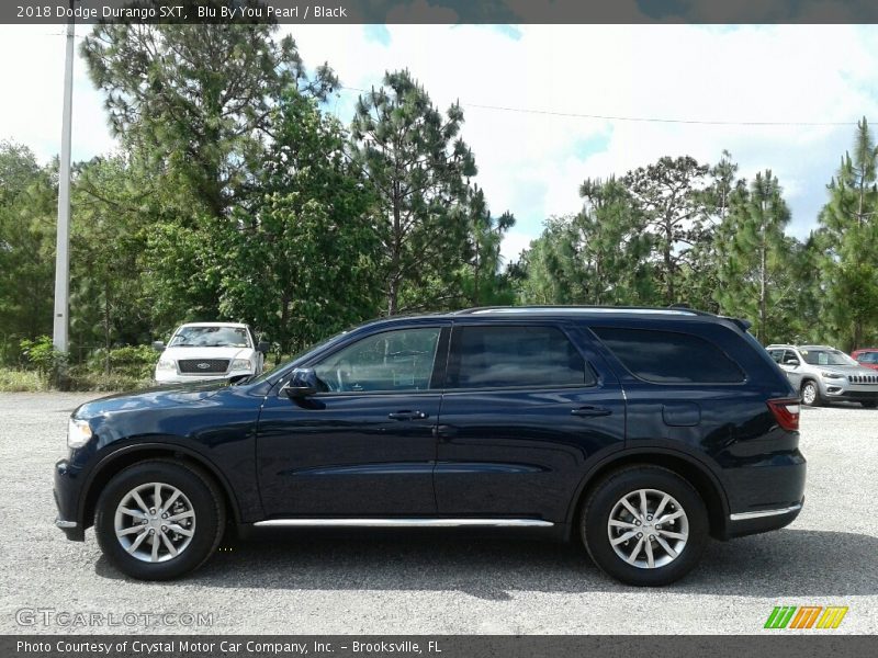 Blu By You Pearl / Black 2018 Dodge Durango SXT