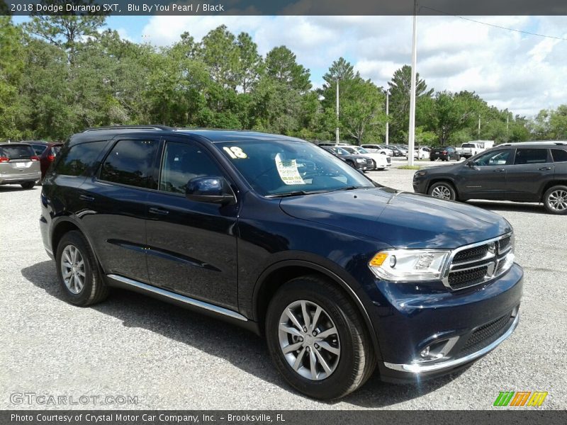 Blu By You Pearl / Black 2018 Dodge Durango SXT