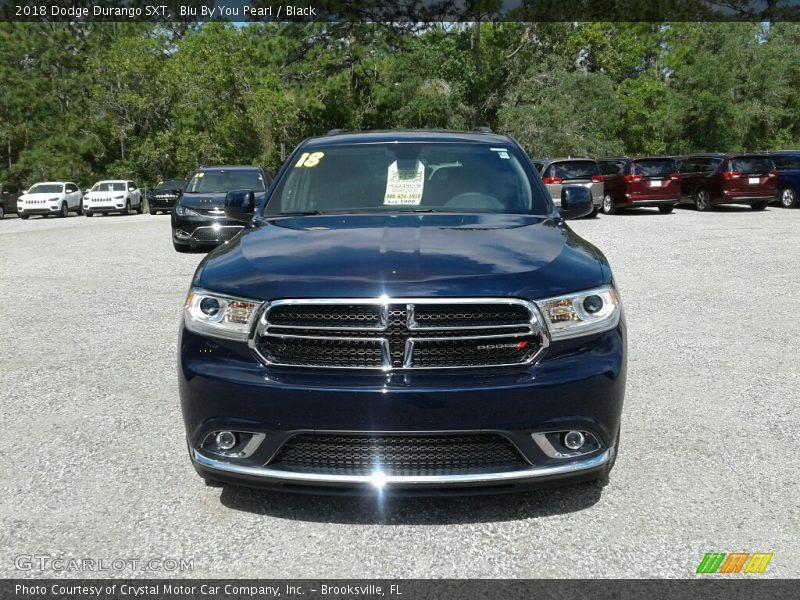 Blu By You Pearl / Black 2018 Dodge Durango SXT