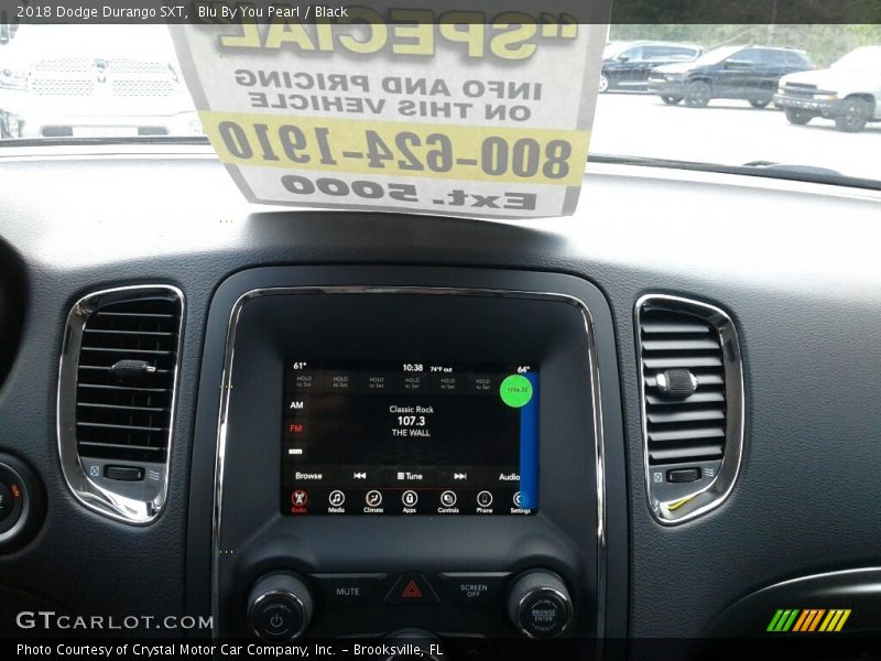 Blu By You Pearl / Black 2018 Dodge Durango SXT