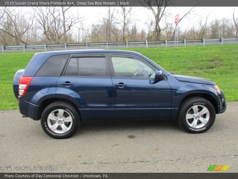 Deep Sea Blue Metallic / Black 2010 Suzuki Grand Vitara Premium 4x4