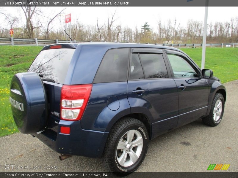 Deep Sea Blue Metallic / Black 2010 Suzuki Grand Vitara Premium 4x4