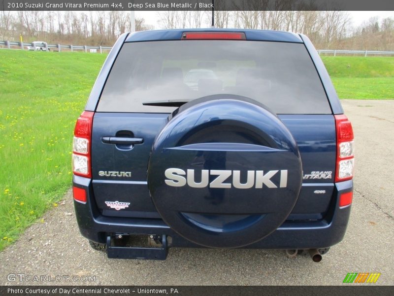 Deep Sea Blue Metallic / Black 2010 Suzuki Grand Vitara Premium 4x4