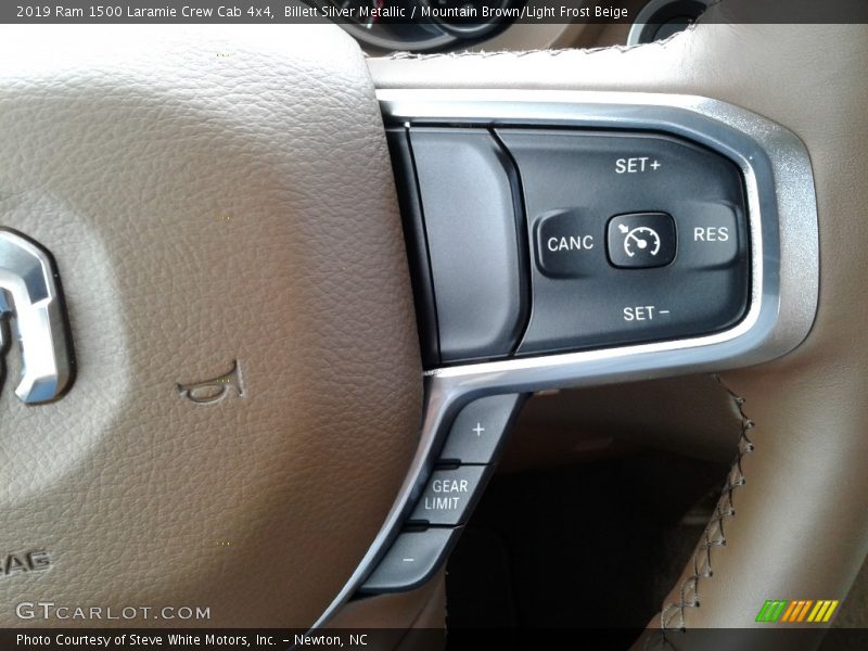 Controls of 2019 1500 Laramie Crew Cab 4x4