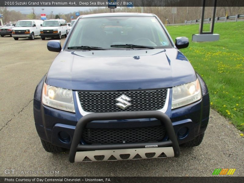 Deep Sea Blue Metallic / Black 2010 Suzuki Grand Vitara Premium 4x4