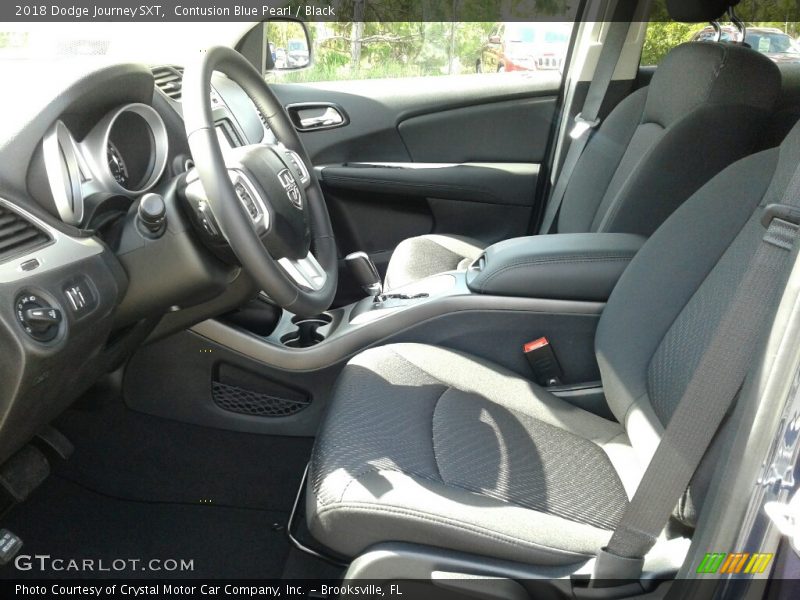 Contusion Blue Pearl / Black 2018 Dodge Journey SXT