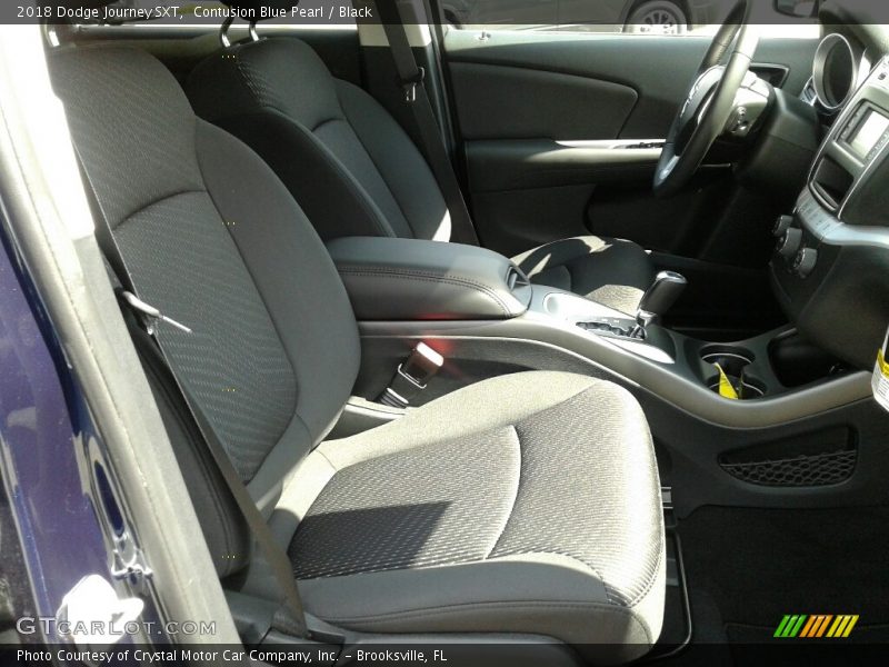 Contusion Blue Pearl / Black 2018 Dodge Journey SXT