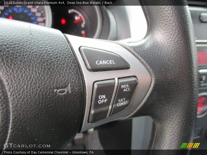 Deep Sea Blue Metallic / Black 2010 Suzuki Grand Vitara Premium 4x4