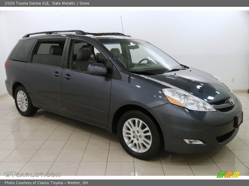 Slate Metallic / Stone 2009 Toyota Sienna XLE