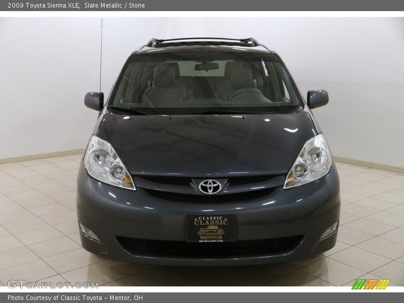 Slate Metallic / Stone 2009 Toyota Sienna XLE