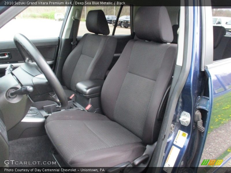 Deep Sea Blue Metallic / Black 2010 Suzuki Grand Vitara Premium 4x4