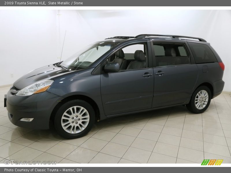 Slate Metallic / Stone 2009 Toyota Sienna XLE