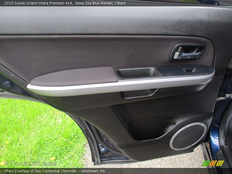 Deep Sea Blue Metallic / Black 2010 Suzuki Grand Vitara Premium 4x4