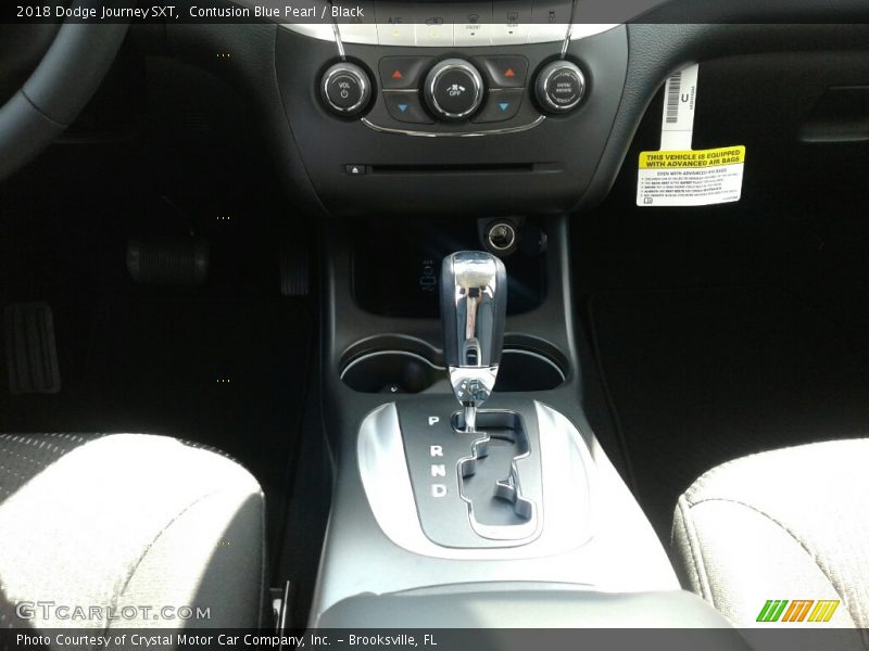 Contusion Blue Pearl / Black 2018 Dodge Journey SXT