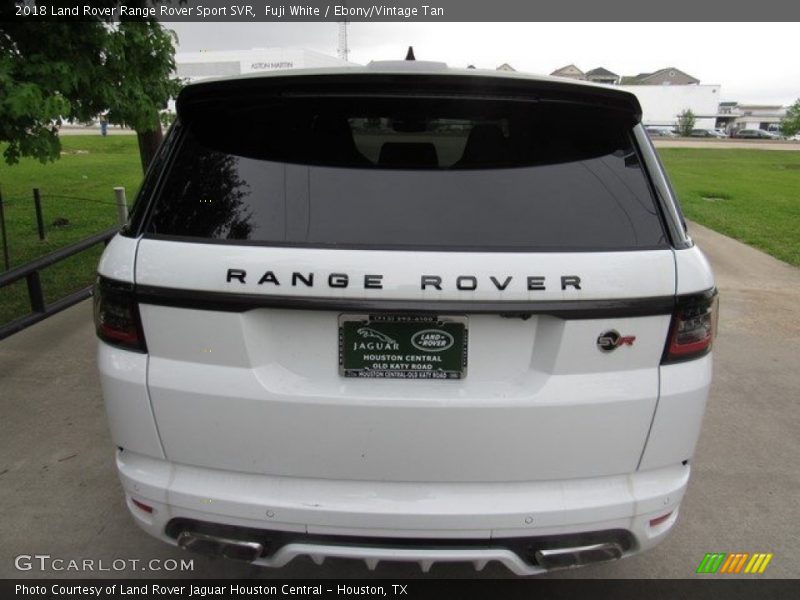 Fuji White / Ebony/Vintage Tan 2018 Land Rover Range Rover Sport SVR
