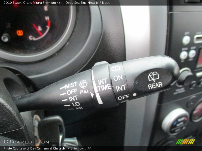 Deep Sea Blue Metallic / Black 2010 Suzuki Grand Vitara Premium 4x4