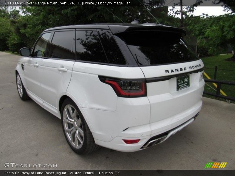 Fuji White / Ebony/Vintage Tan 2018 Land Rover Range Rover Sport SVR
