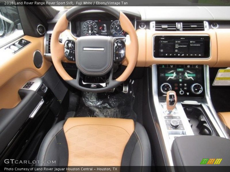 Dashboard of 2018 Range Rover Sport SVR