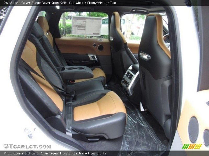 Rear Seat of 2018 Range Rover Sport SVR