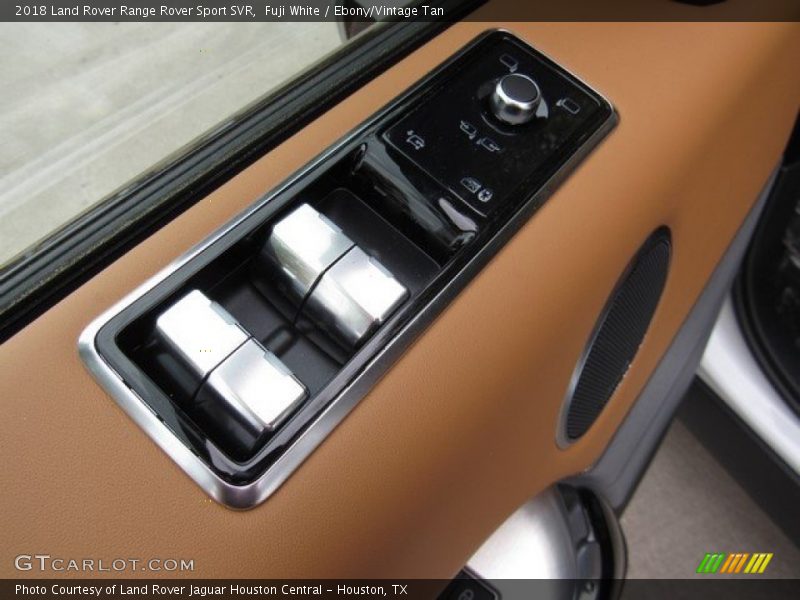 Controls of 2018 Range Rover Sport SVR