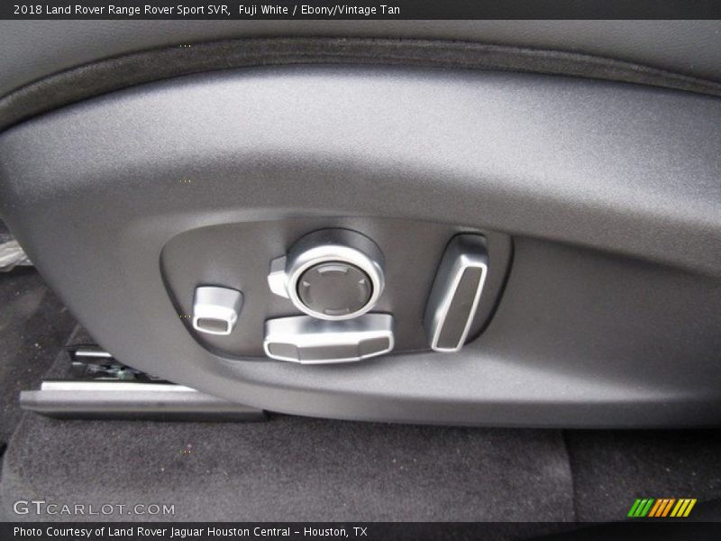 Controls of 2018 Range Rover Sport SVR
