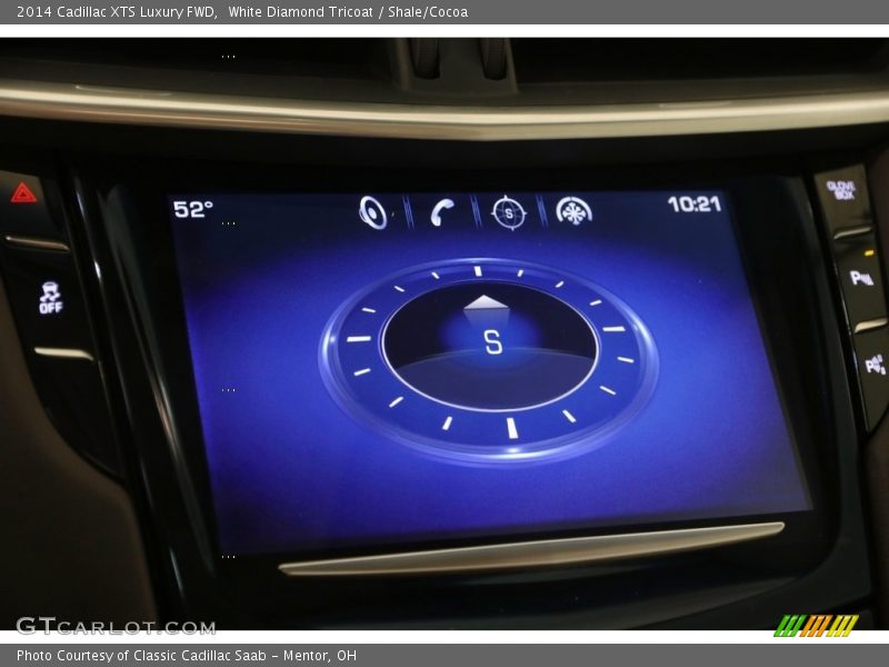 White Diamond Tricoat / Shale/Cocoa 2014 Cadillac XTS Luxury FWD