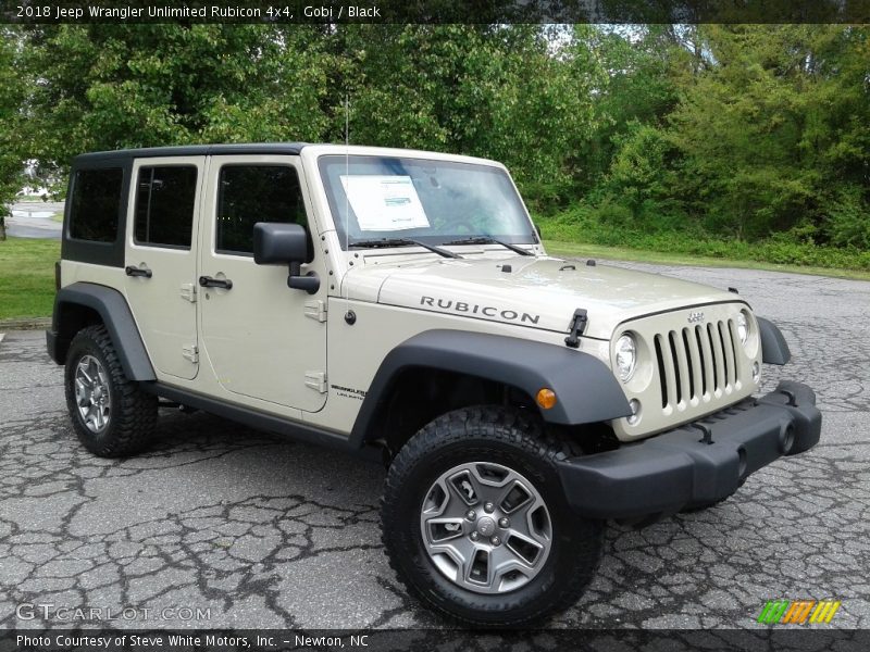 Gobi / Black 2018 Jeep Wrangler Unlimited Rubicon 4x4