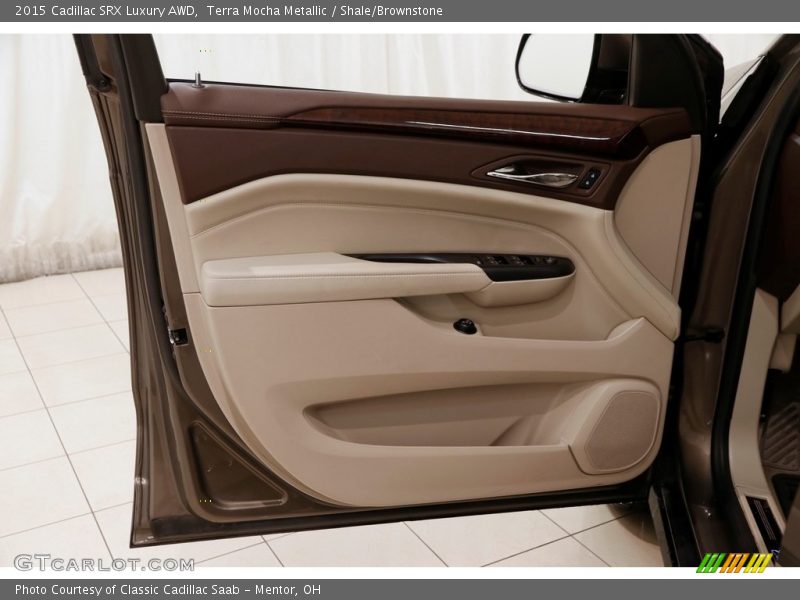 Terra Mocha Metallic / Shale/Brownstone 2015 Cadillac SRX Luxury AWD