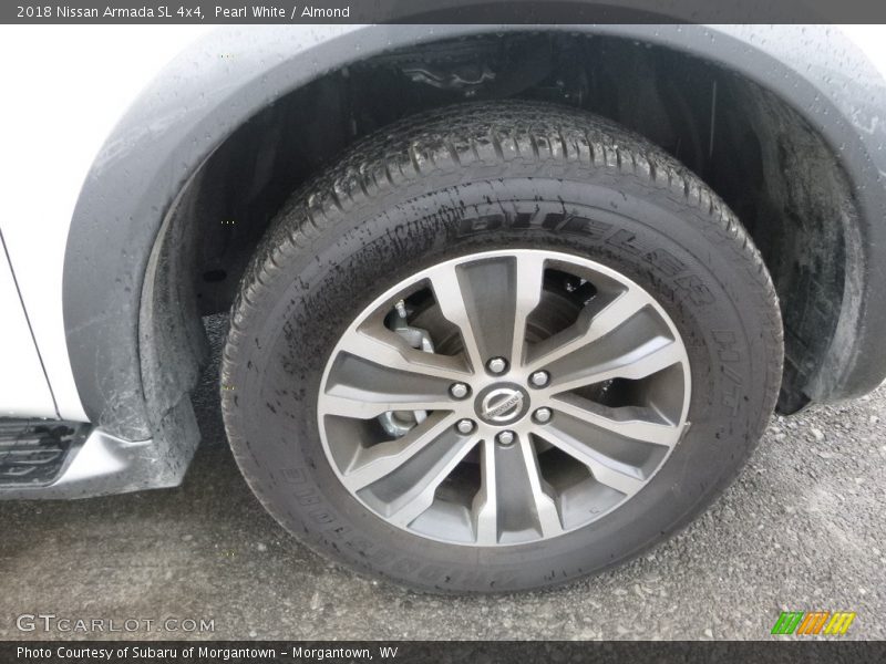 Pearl White / Almond 2018 Nissan Armada SL 4x4