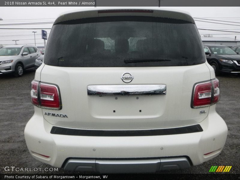 Pearl White / Almond 2018 Nissan Armada SL 4x4