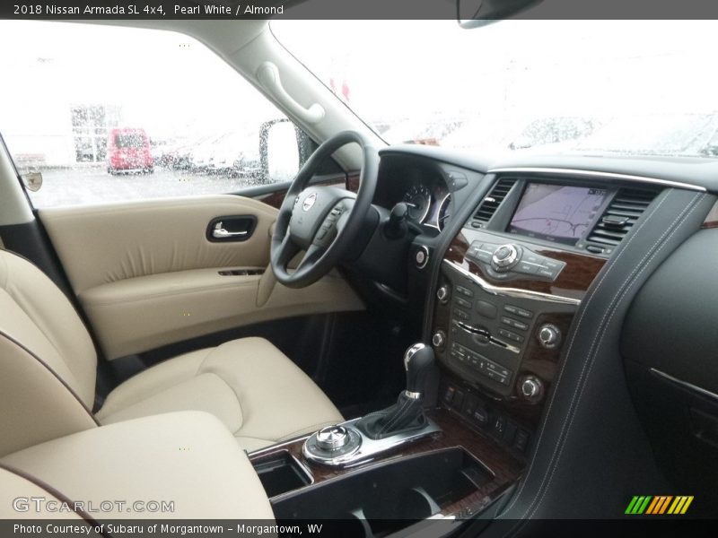 Pearl White / Almond 2018 Nissan Armada SL 4x4