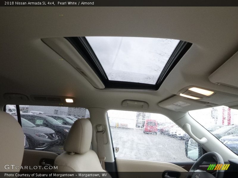 Pearl White / Almond 2018 Nissan Armada SL 4x4