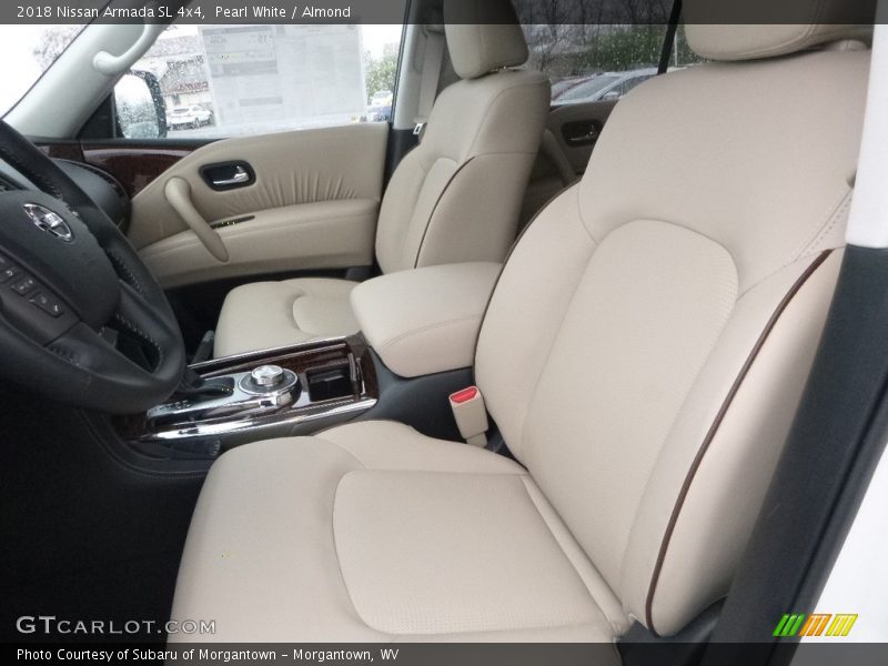 Front Seat of 2018 Armada SL 4x4