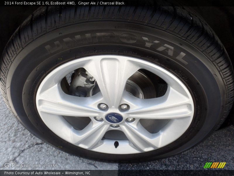 Ginger Ale / Charcoal Black 2014 Ford Escape SE 1.6L EcoBoost 4WD