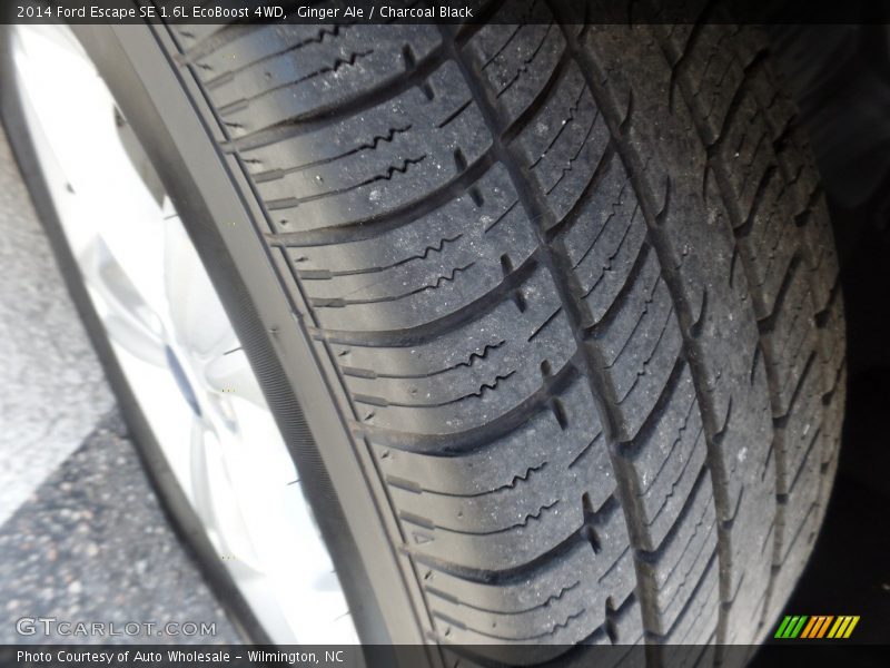 Ginger Ale / Charcoal Black 2014 Ford Escape SE 1.6L EcoBoost 4WD