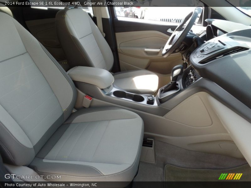 Ginger Ale / Charcoal Black 2014 Ford Escape SE 1.6L EcoBoost 4WD