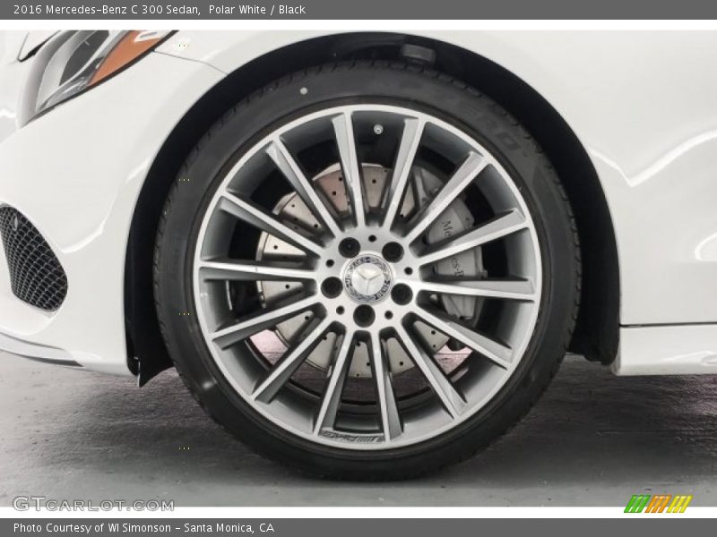 Polar White / Black 2016 Mercedes-Benz C 300 Sedan