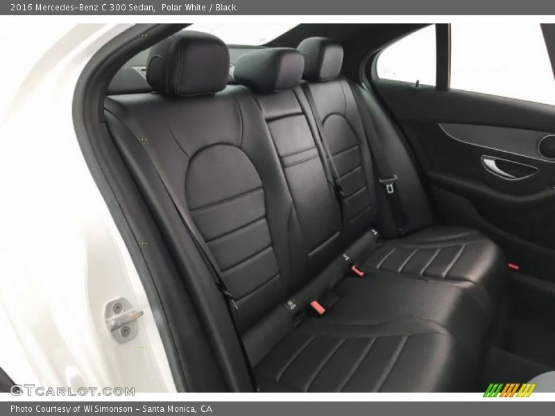 Polar White / Black 2016 Mercedes-Benz C 300 Sedan