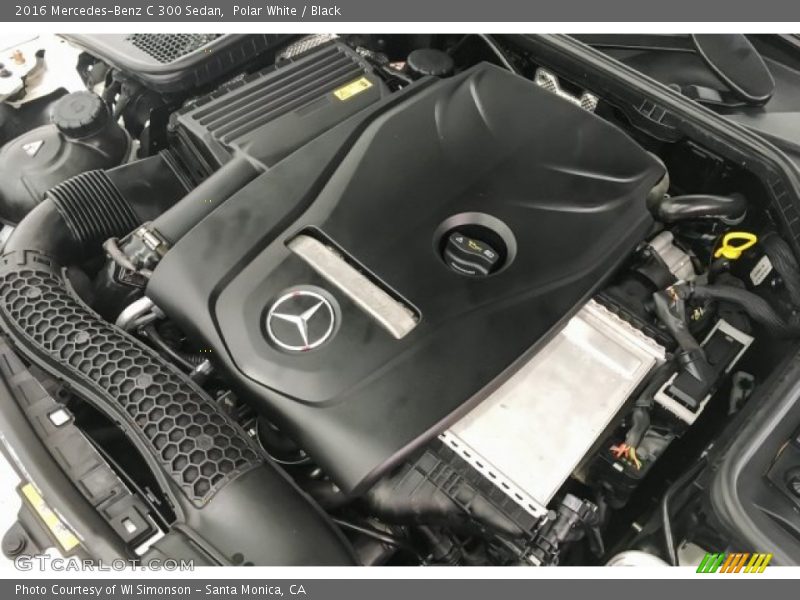 Polar White / Black 2016 Mercedes-Benz C 300 Sedan