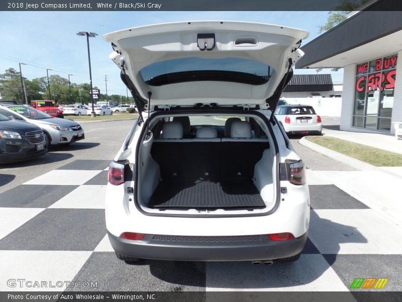 White / Black/Ski Gray 2018 Jeep Compass Limited